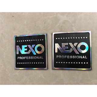 Tem Dán Thùng Loa NEXO ( 1 bộ 25k)