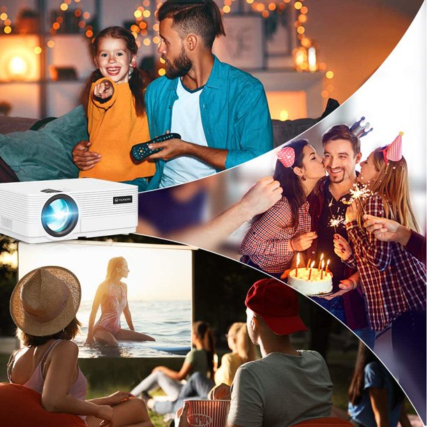 Vankyo Leisure 470 Mini Projector - Máy Chiếu Mini Hỗ Trợ Full HD 1080P &amp; Màn Hình Tùy Chọn 39 &quot;-250&quot; - Hàng Chính Hãng