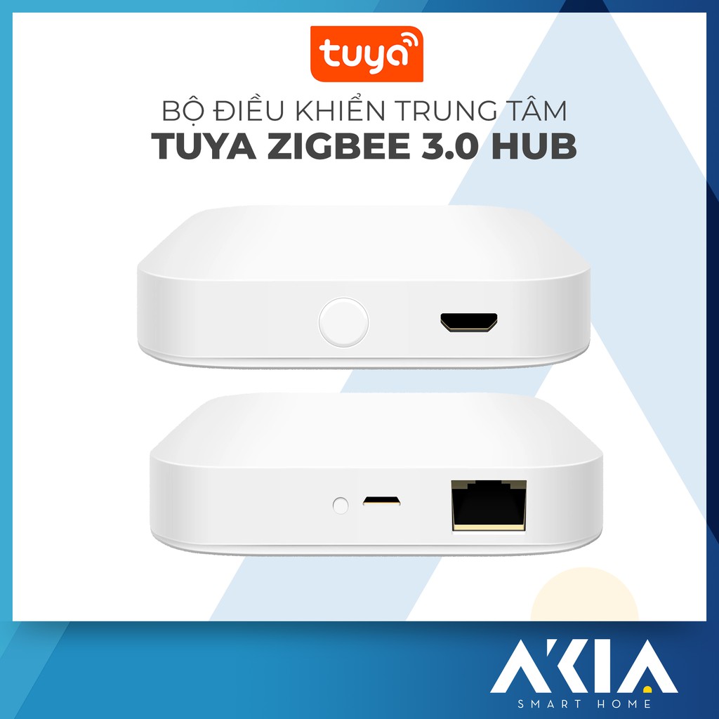 Bộ điều khiển trung tâm Tuya Zigbee 3.0 - Hub Tuya Zigbee tương thích SmartLife, Kết nối các thiết bị Tuya Zigbee