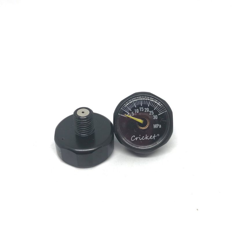 Đồng Hồ Cricket Chân Ren 8mm, 10mm  Đồng Hồ Đo Áp Suất Khí Nén