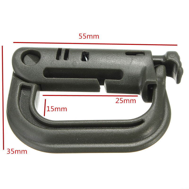 Móc khóa chữ D cho ba lô