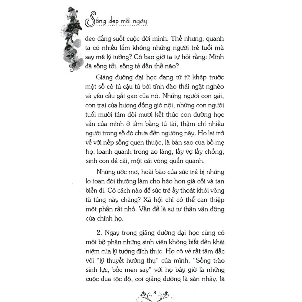 SÁCH - Sống đẹp mỗi ngày - Chuyện về thầy cô và bạn bè - Lớp học về lòng trắc ẩn