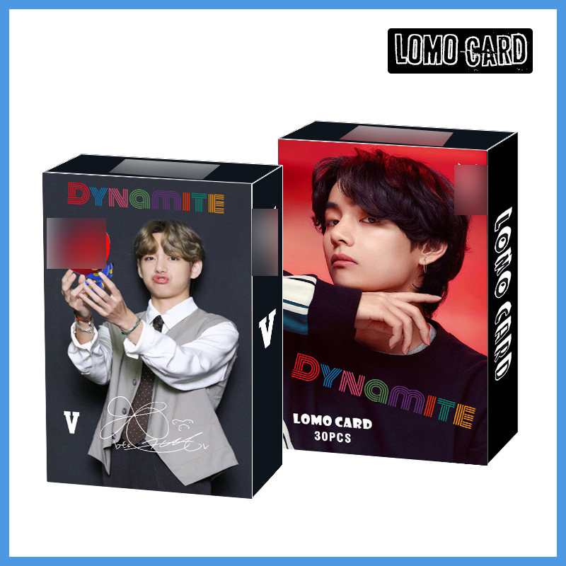 Hộp thẻ ảnh LOMO V JUNGKOOK SUGA JIMIN nhóm BTS