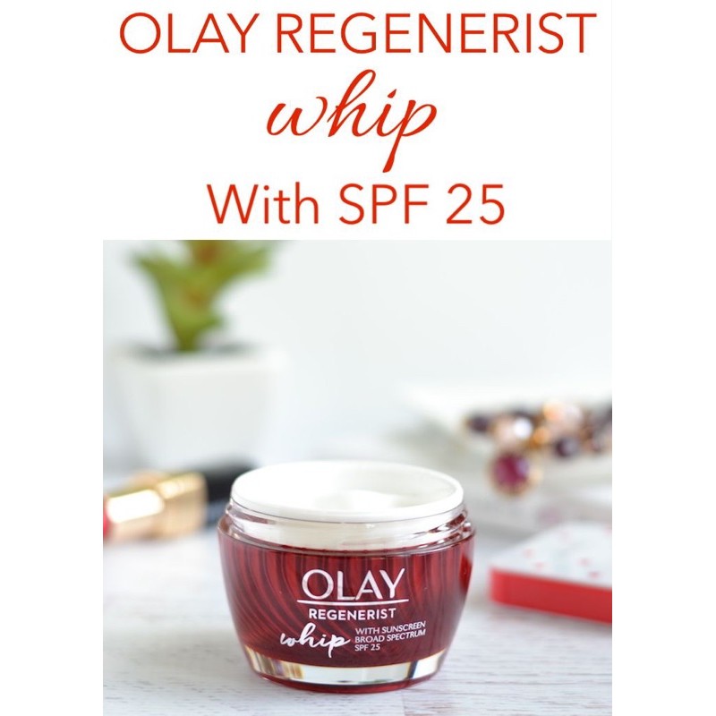 Kem dưỡng chống lão hóa, Chống nắng ban ngày Olay Regenerist Whip Hydrating Moisturizer SPF25 Hộp 48g
