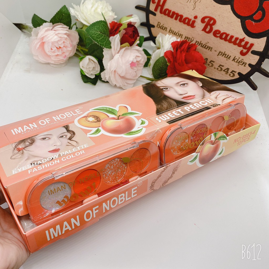 Phấn mắt 4 ô nhũ Wow thời trang F409 | BigBuy360 - bigbuy360.vn