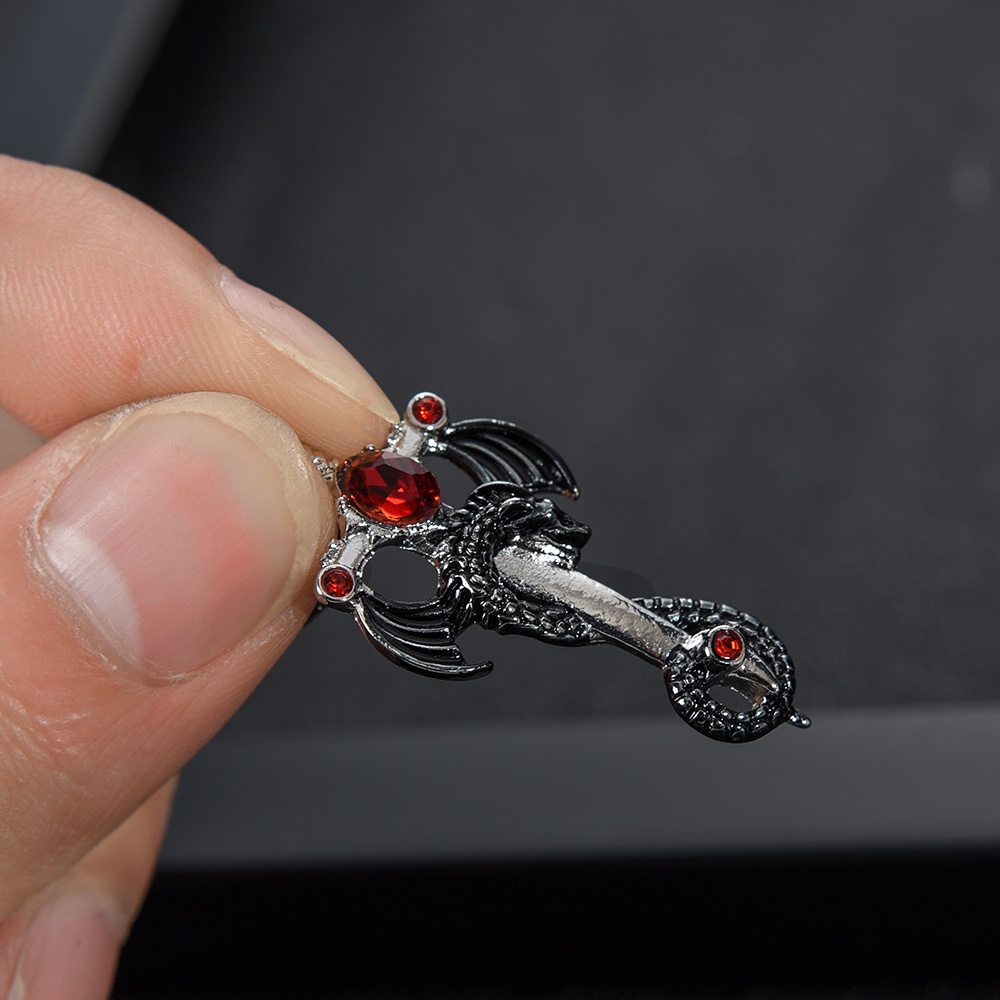 Vòng cổ Mạ Bạc Mặt Hình Thanh Kiếm Thời Trang Cho Nam Nữ