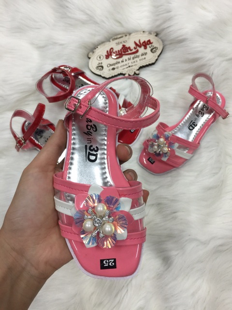 Sandal quai hậu bé gái size 25-34