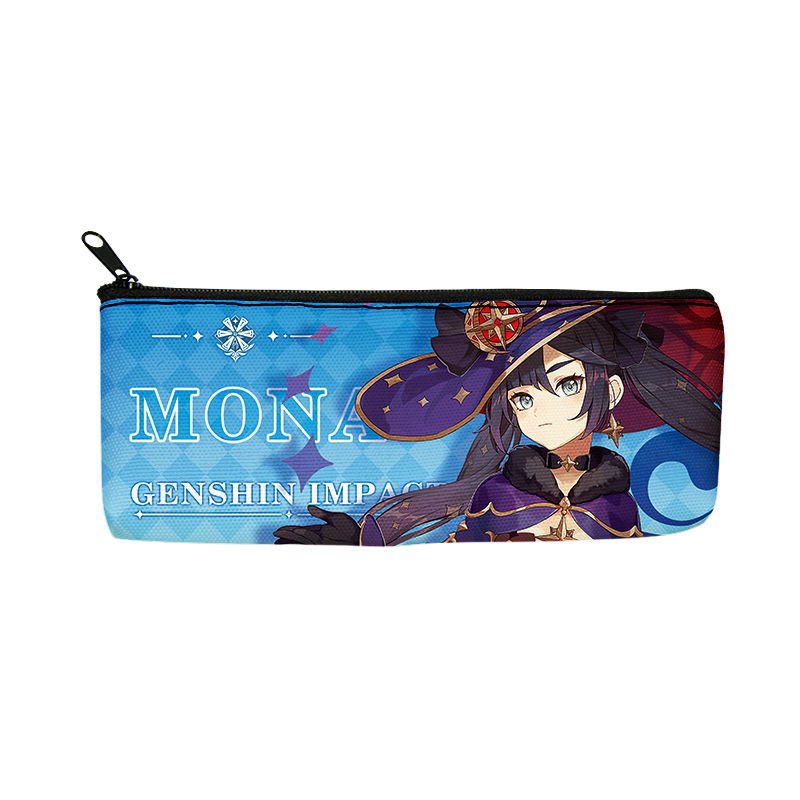 Túi Đựng Bút Bằng Vải Canvas Họa Tiết Anime Dễ Thương Xinh Xắn