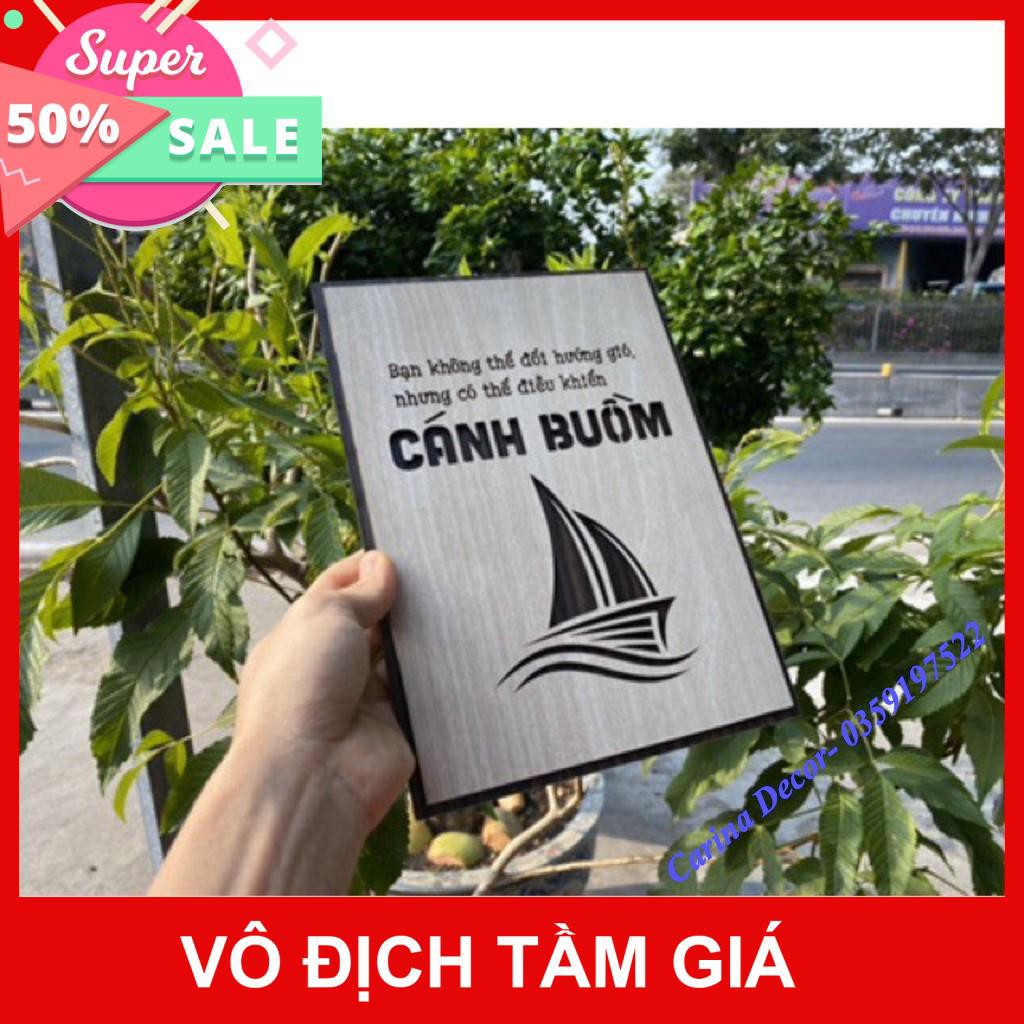 [Hàng cao cấp]- Tranh động lực- Bạn không thể thay đổi hướng gió, nhưng có thể  điều khiển cánh buồm