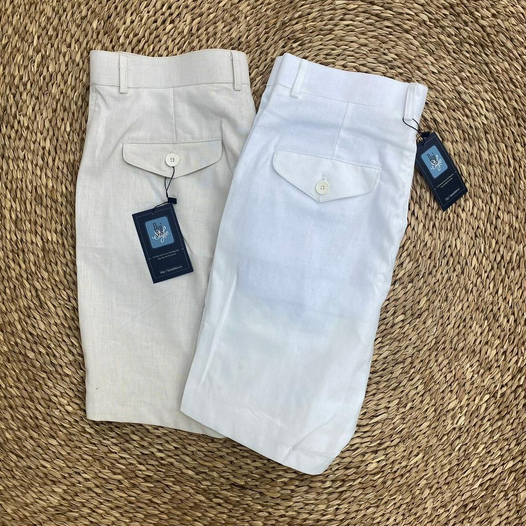 QUẦN SHORT ĐŨI CAO CẤP LƯNG BẢN. DÁNG BASIC.