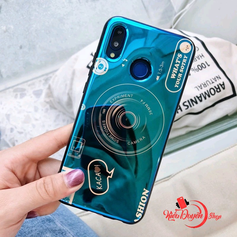 Ốp lưng họa tiết máy ảnh Huawei Nova 3e,2i,P30 Lite,P30 Pro,P30,Y9 2019,Y7 Pro 2019 tặng kèm giá đỡ và dây đeo