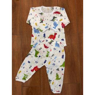 Bộ cotton giấy dài tay cho bé