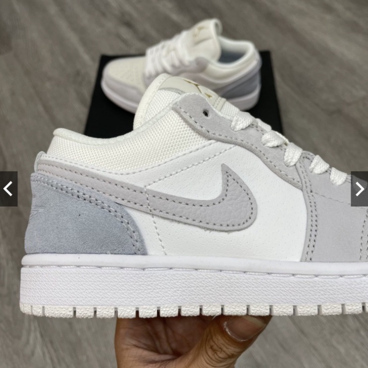 Giày Jordan Paris JD1 Cổ Thấp Gót Xanh, Giày Jodan Low Thấp Cổ Nam Nữ Full Box Bil | BigBuy360 - bigbuy360.vn