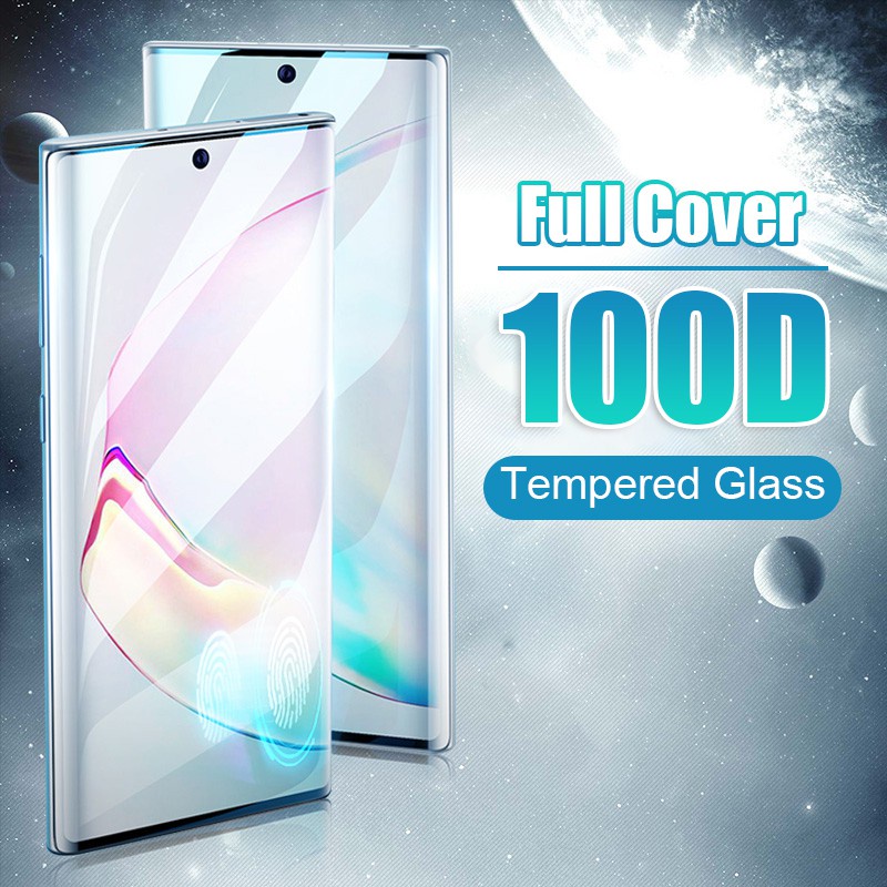 Kính Cường Lực 3D Bảo Vệ Toàn Màn Hình Cho Samsung Galaxy S21 S20 S22 Ultra S10 S9 S8 Plus Note 20 Ultra 10 Plus 5G 9 8
