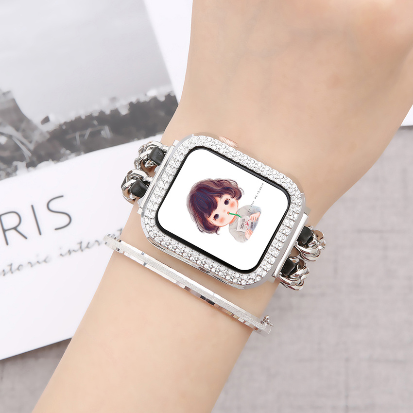 Ốp đồng hồ Apple Watch 38mm 42mm 40mm 44mm Iwatch Series SE 6 5 4 3 2 1