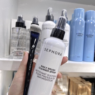 Xịt Rửa Cọ Sephora Brush Cleaner Spray 198.1ml [Nika Cosmetics]