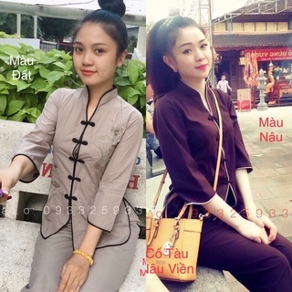 ĐỒ LAM ĐI CHÙA  trang nhã [ Mã ST01 ]