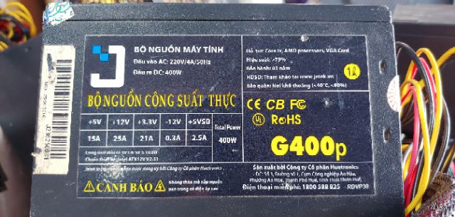 Nguồn Jetek G400 G400p 400w led CST