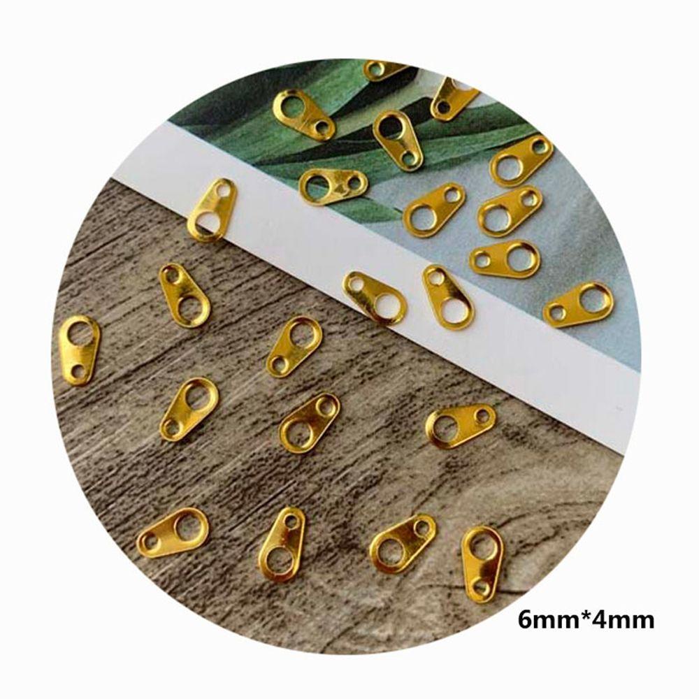 Set 20-30 Khóa Kim Loại Mini 6 * 4mm Tự Làm Thủ Công