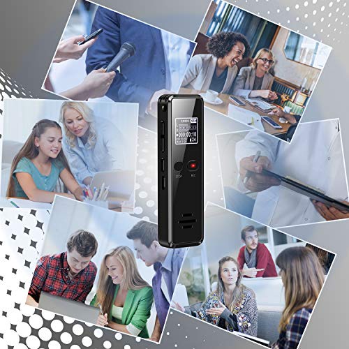 Máy ghi âm chuyên dụng mini siêu nhỏ DVR 818, âm thanh VAR/VOR, Ghi âm chất lượng cao