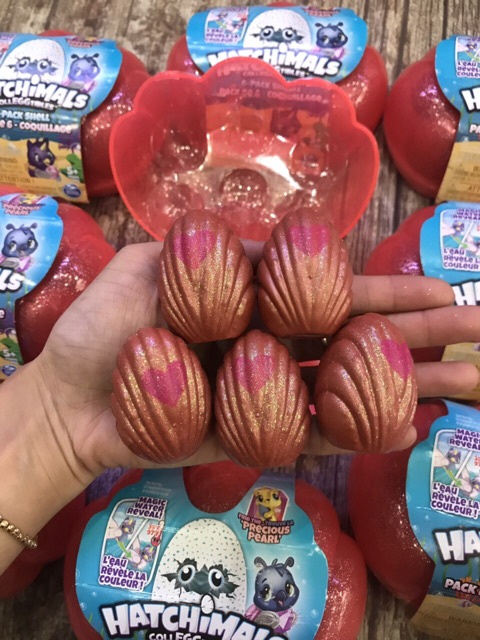 Set trứng hatchimals sò 6 quả