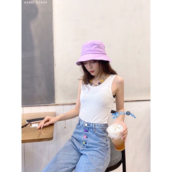 Áo tanktop nữ, áo tanktop dáng ngắn Yidu 5704