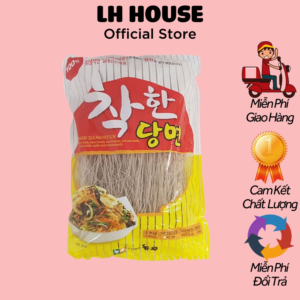 Miến khô Nong wo ăn lẩu Gogi Hàn Quốc 1kg – Sợi dai giòn siêu ngon, không nát, bở