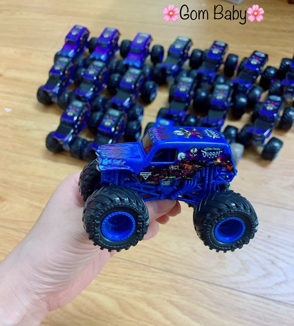 Mô Hình Xe Monter Jam 1:64 - Digger Nobox