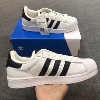 [ Free ship] 🌟   Giày thể thao sneaker SUPERSTAR trắng 🌟( full box)
