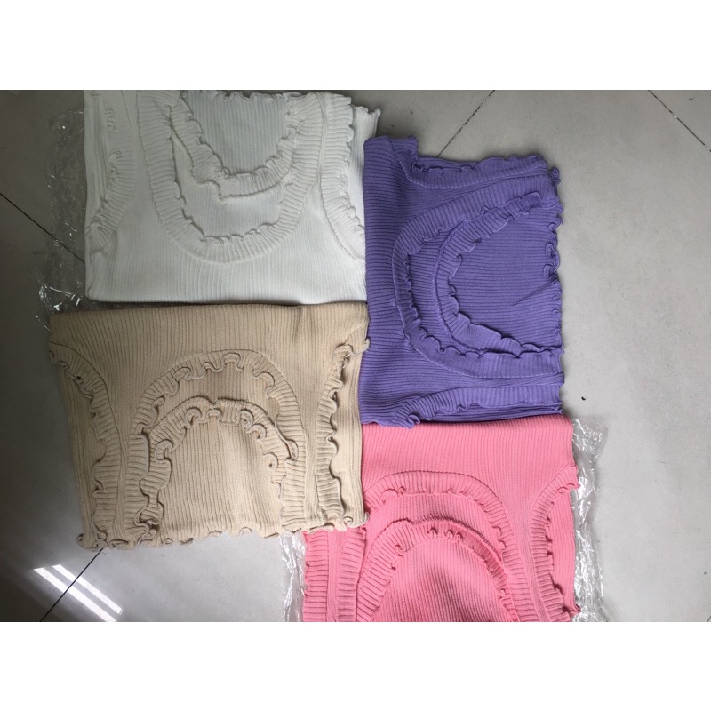 G02. 2035. ÁO LEN SÁT NÁCH VIỀN RĂNG CƯA