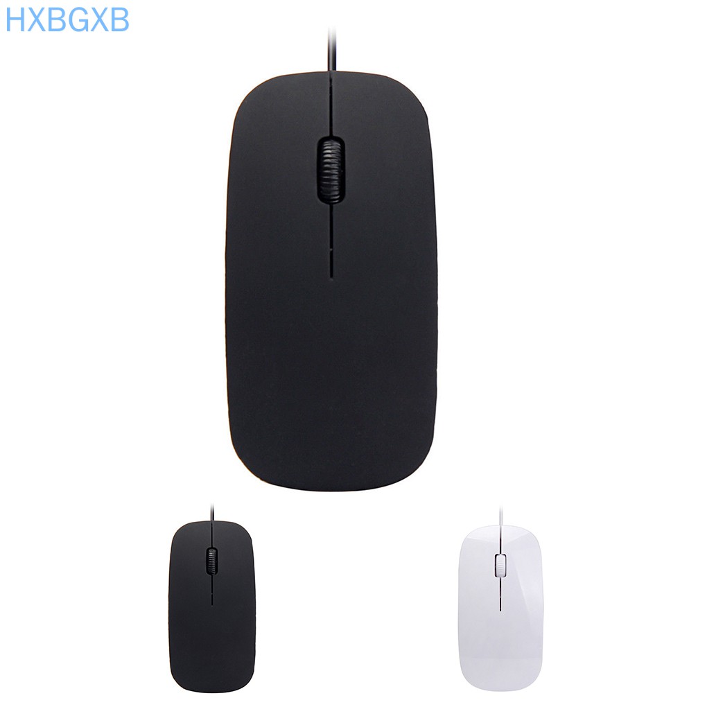Chuột máy tính có dây siêu mỏng mini mặt nhám chất lượng cao tiện dụng