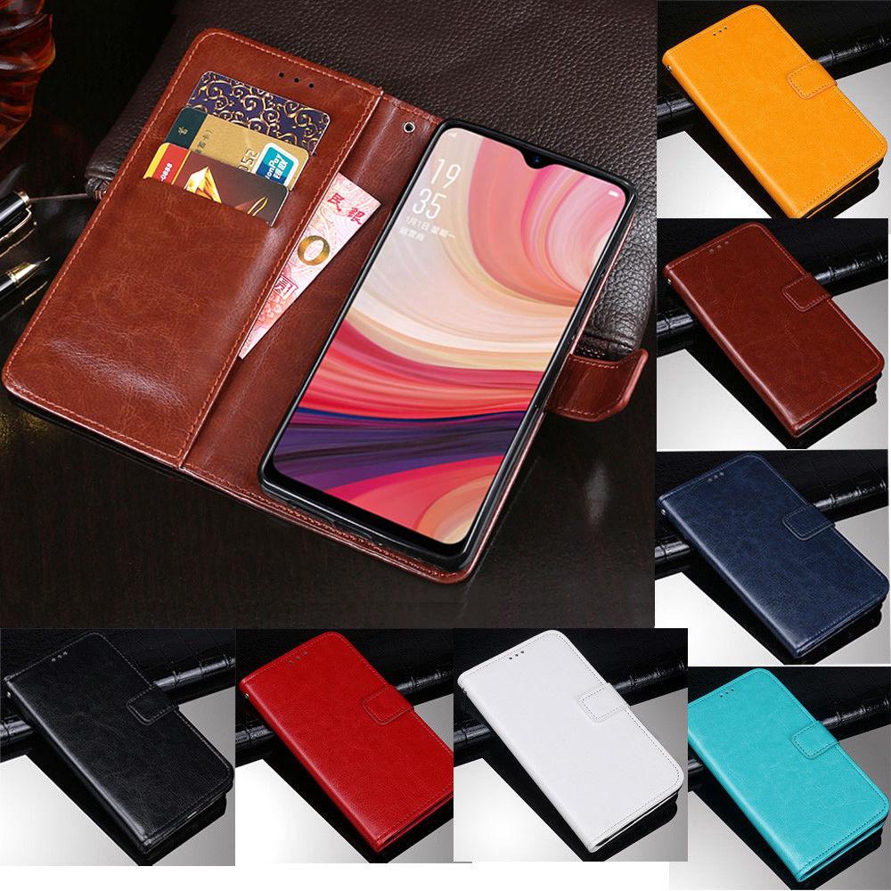 Ốp lưng ví da PU mỏng nắp lật có từ tính dành cho OPPO AX5s OPPO A5s