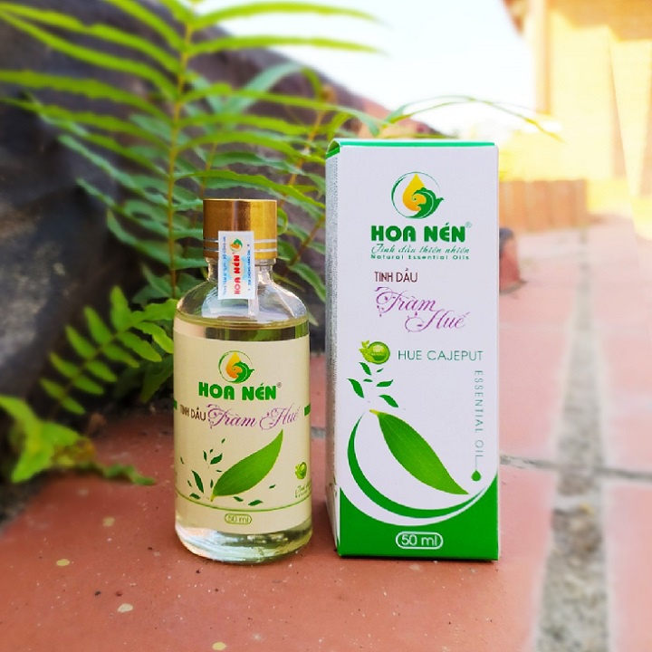Tinh Dầu Tràm Nguyên Chất Hoa Nén - Dầu tràm nguyên chất, giữ ấm cơ thể, chiết xuất 100% từ lá tràm gió thiên nhiên