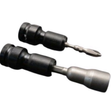 Đầu Chuyển Bulong 1/2 Sang Bắt Vít chuôi lục giác,dùng cho máy siết bulong lắp đầu chuyển vít