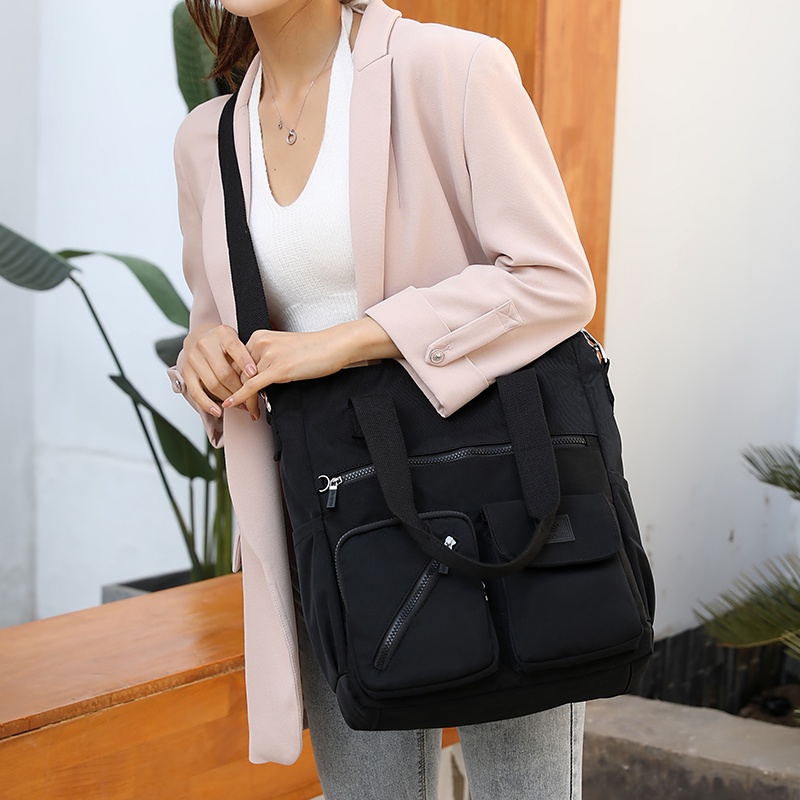 Beg Tangan Wanita Murah Cantik Beg Silang Perempuan Beg Besar Túi vải Đeo Chéo Phong Cách Hàn Quốc Cho Nữ