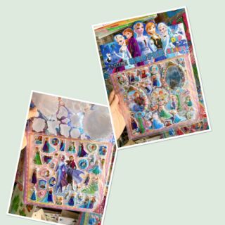 Set 2 tấm hình dán sticker cùng loại