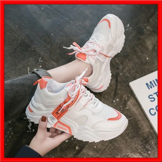 GIÀY NỮ TĂNG CHIỀU CAO| GIÀY THỂ THAO NỮ ULZZANG TĂNG CHIỀU CAO 5cm , Size 35-39 - [FULL HỘP]