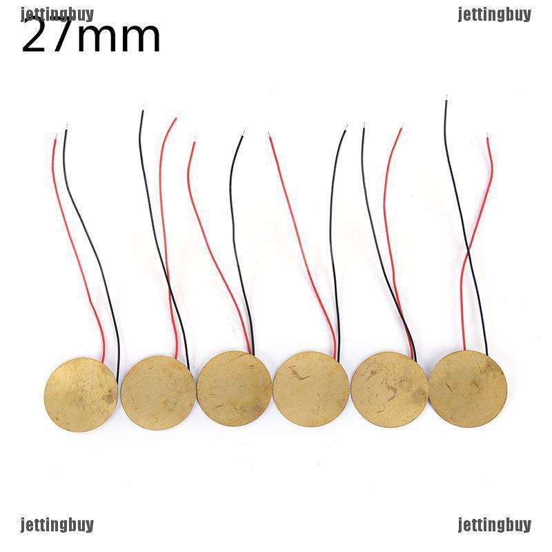 JETTING Bộ 6 đĩa áp điện 27mm dành cho đàn ghi ta