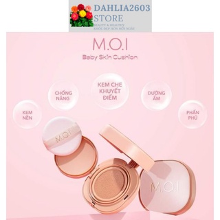 Phấn Nước Cushion MOI Baby Skin  Hồ Ngọc Hà Che Khuyết Điểm M.O.I Cosmestics