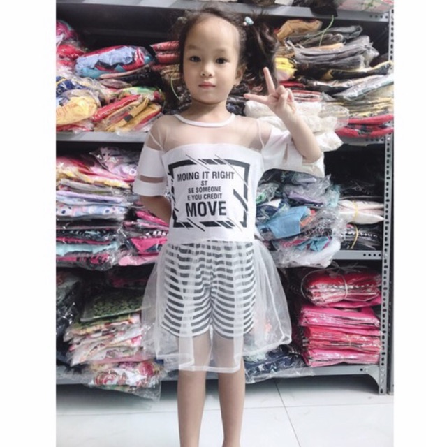 Combo 3 đầm bé gái