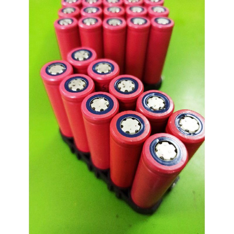 Combo 10 viên pin sanyo đầu xanh tháo khối