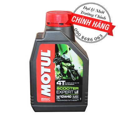 NHỚT MOTUL SCOOTER EXPERT LE 10W40 DÀNH CHO XE GA