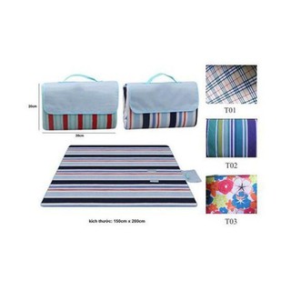 Thảm trải du lịch, đi phượt gấp gọn đa năng - thảm du lịch