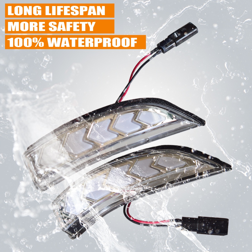 Dành Cho Xe Toyota Vios Altis Yaris Corolla Camry Venza Avalon LED Năng Động Biến Tín Hiệu Đèn Chảy Nước Blinker Nhấp Nháy Ligh