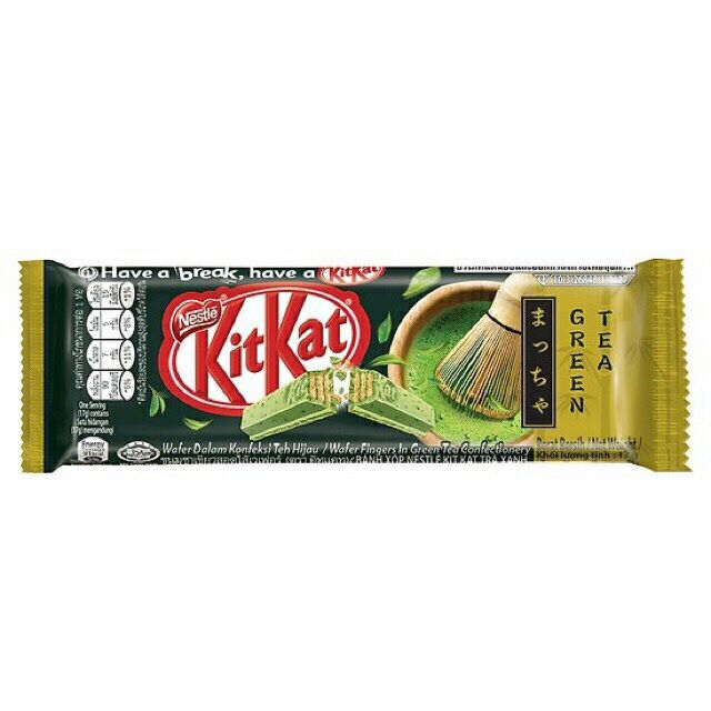 Kitkat socola vị trà xanh gói 8thanh x17g date 05/2022