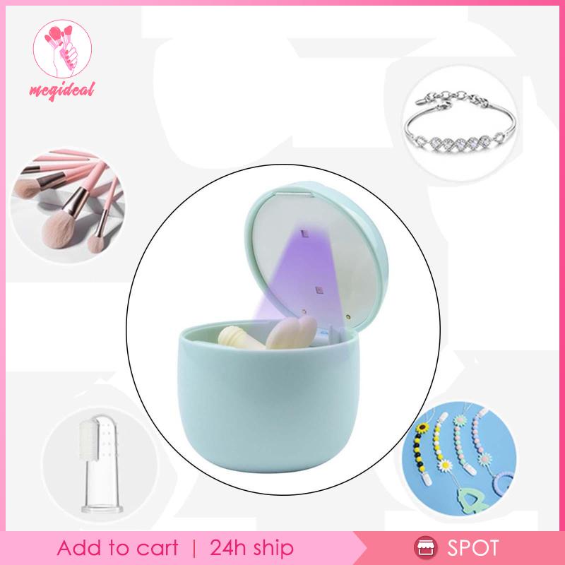 Hộp Khử Trùng Núm Vú Giả Có Đèn LED UV
