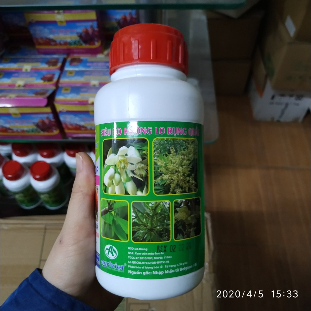 Phân bón lá Profarm - LBo siêu Bo đậm đặc 500ml kích thích ra hoa đậu quả, hạn chế rụng trái