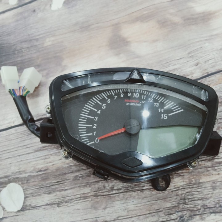 Đồng hồ xe máy điện tử Koso Ex 2010, Sirius - dochoixemay