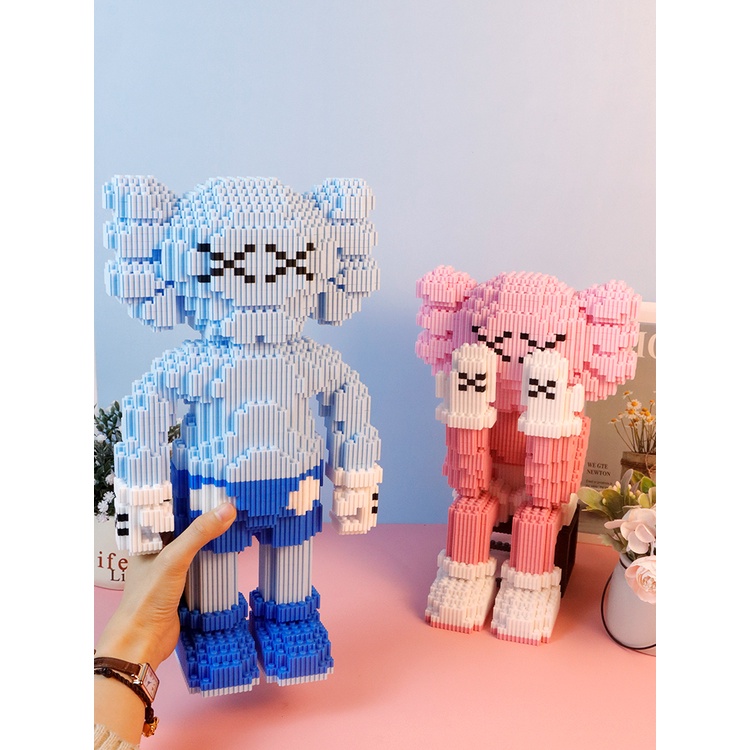 Mô Hình Đồ Chơi Lego Xếp Hình Nhân Vật kaws Dành Cho Trẻ Em