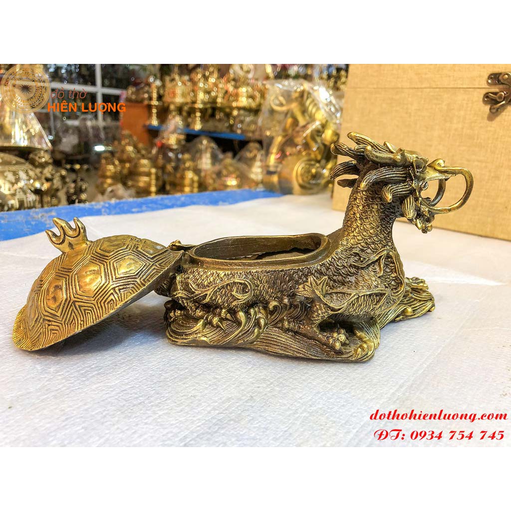 Long Quy Nắp Mở – Rùa Đầu Rồng Mai Mở Cỡ To